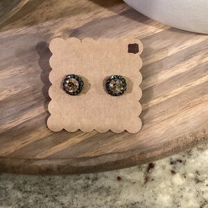 Swarovski crystal stud earrings